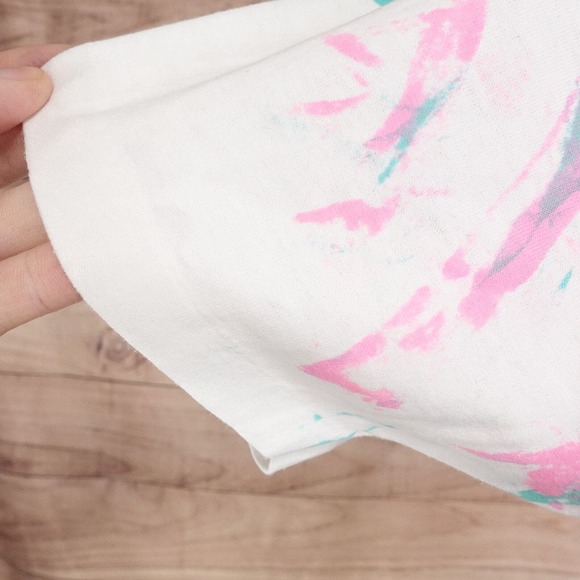 VINTAGE GULF SHORES ALABAMA TRAVEL AOP ALL OVER PRINT SINGLE STITCH TSHIRT XL - Picture 3 of 6